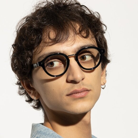 Valentino V-ESSENTIAL-IV VLX-132D Round Eyeglasses 46mm - Transparent Brown - Picture 10 of 12